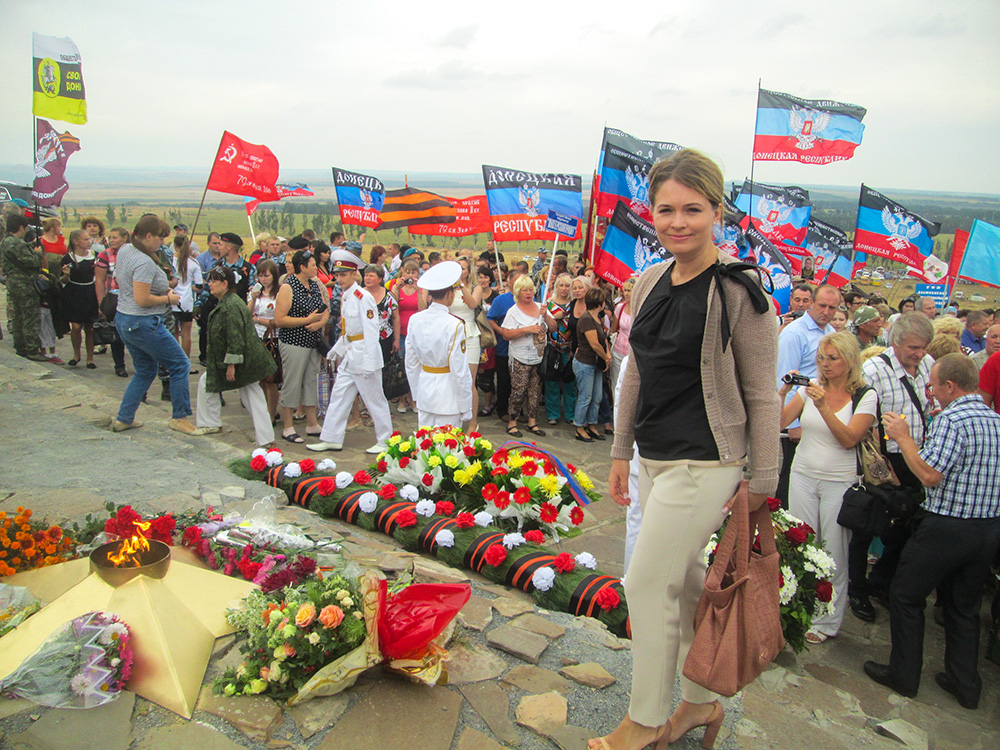 Министр финансов Екатерина Матющенко, поздравляет жителей Донецкой Народной Республики с Днем освобождения Донбасса